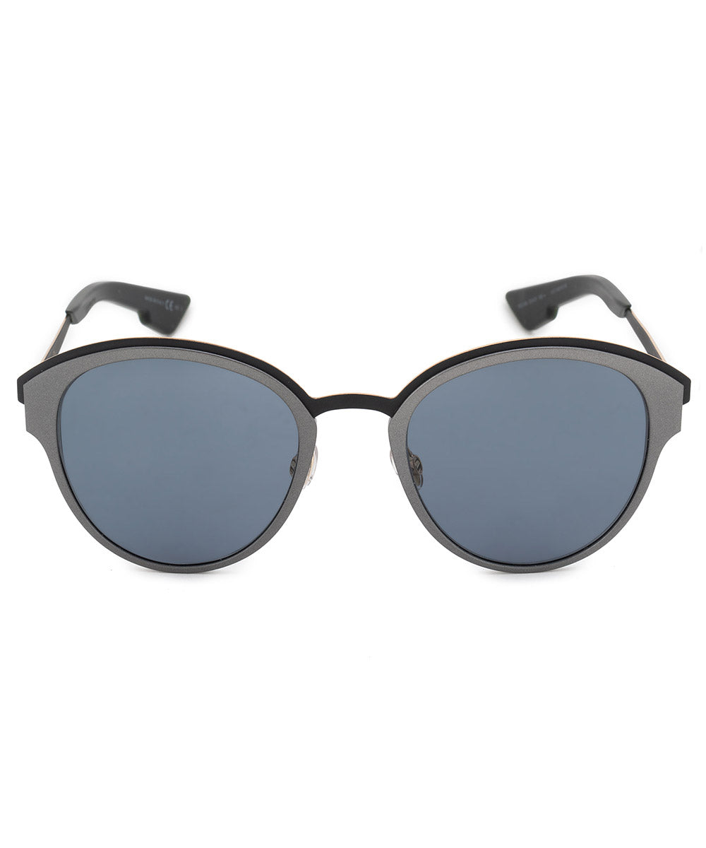 title:Christian Dior Sun Oval Sunglasses RCO9A 52;color:Black