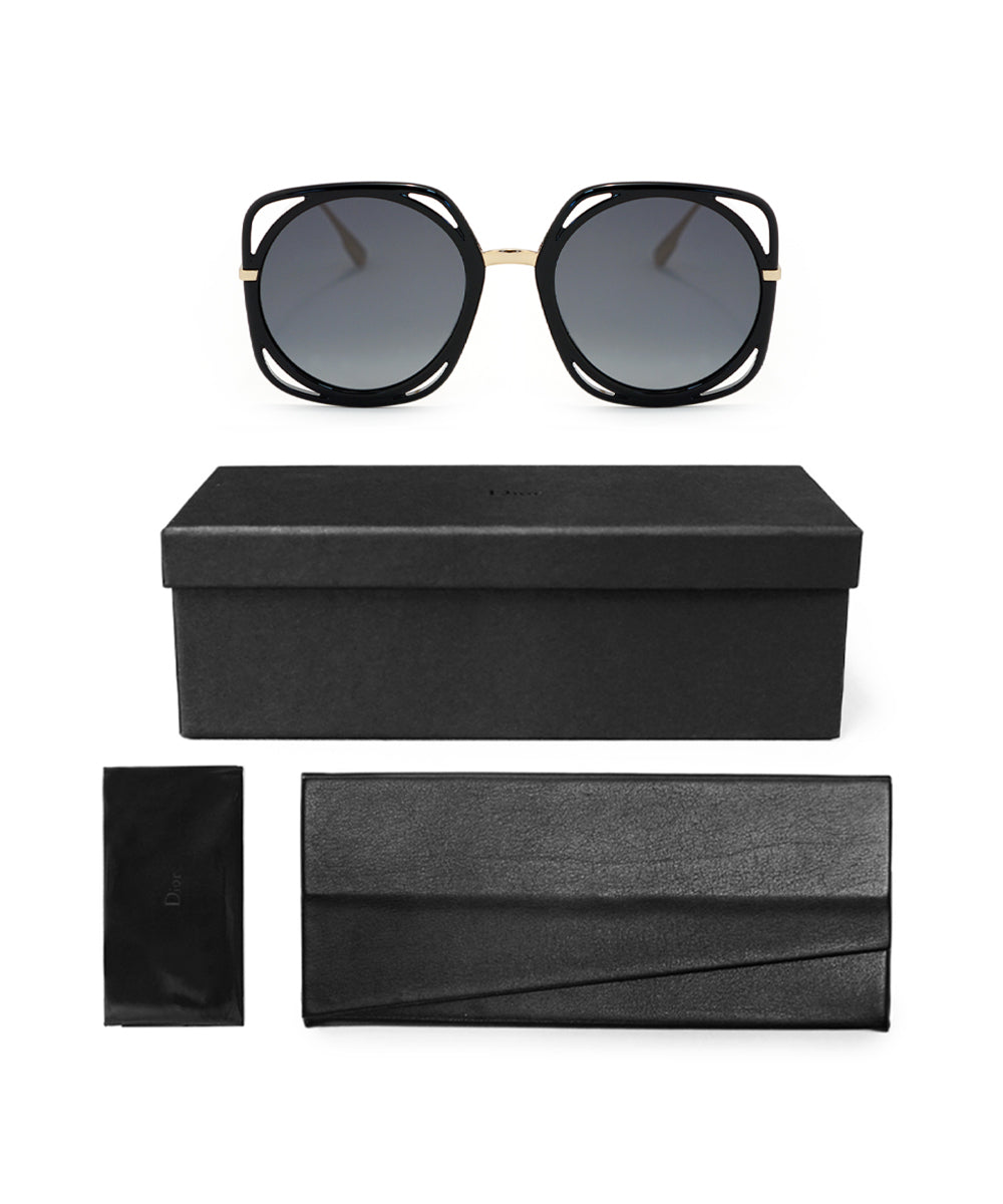 title:Dior Round Sunglasses Direction 2M21I 56;color:Black