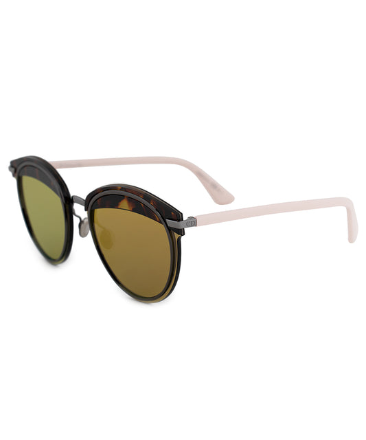 title:Christian Dior Offset 01K83 62 Round Sunglasses;color:Multi