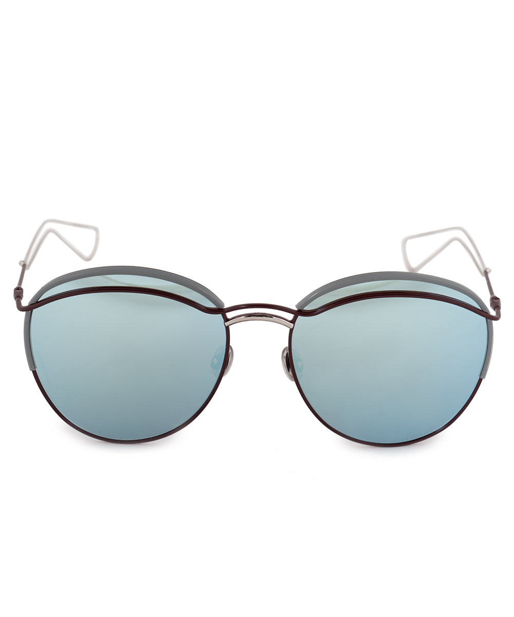 title:Christian Dior Dioround 32VSK 57 Round Sunglasses;color:Multi