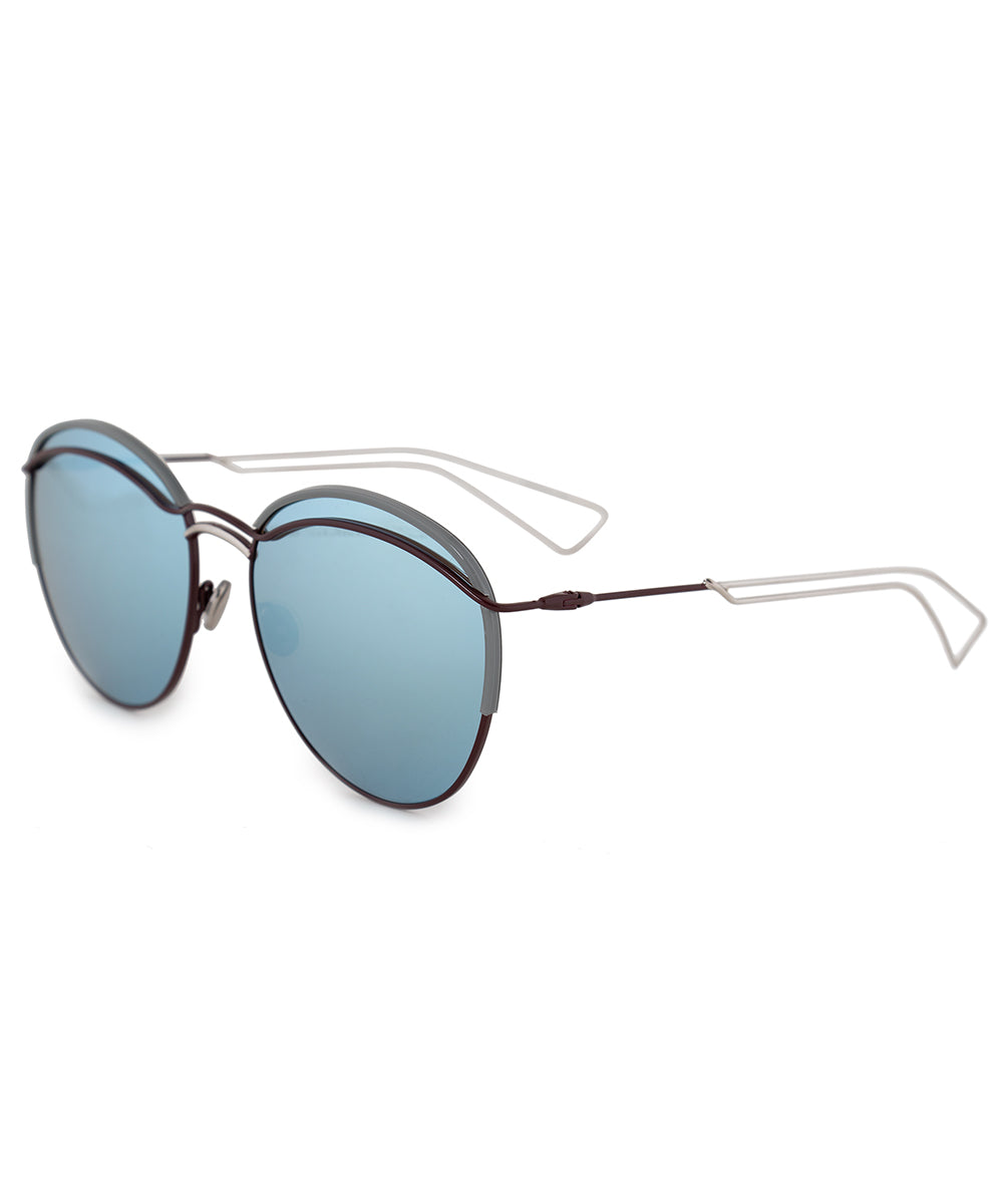 title:Christian Dior Dioround 32VSK 57 Round Sunglasses;color:Multi