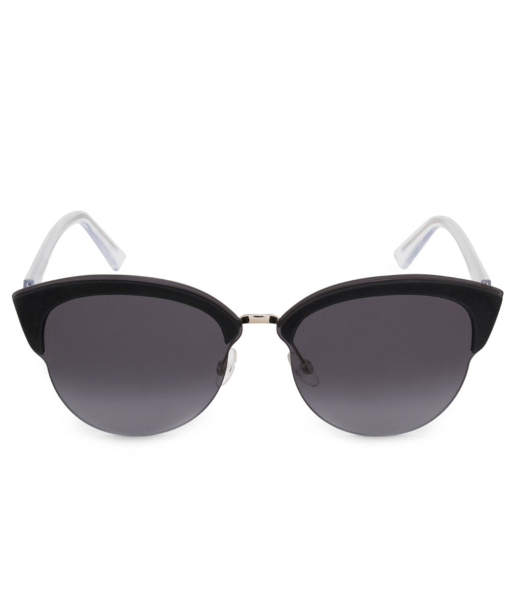 title:Christian Dior Run Cat Eye Sunglasses BJNHD 65;color:Black