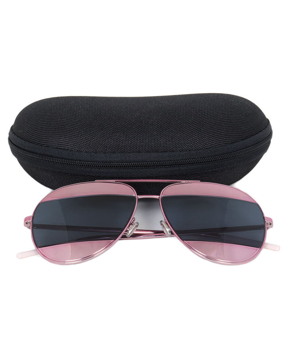 title:Dior Aviator Sunglasses Split 1 02T8F 59;color:Pink