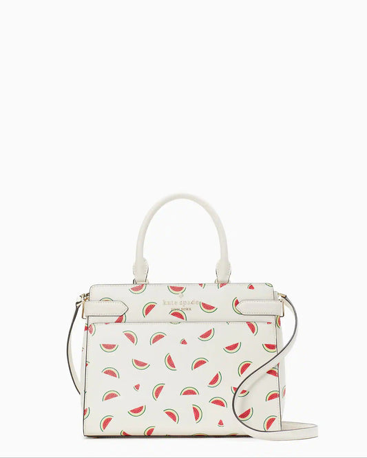 Kate Spade Staci Watermelon Party Printed Medium Satchel