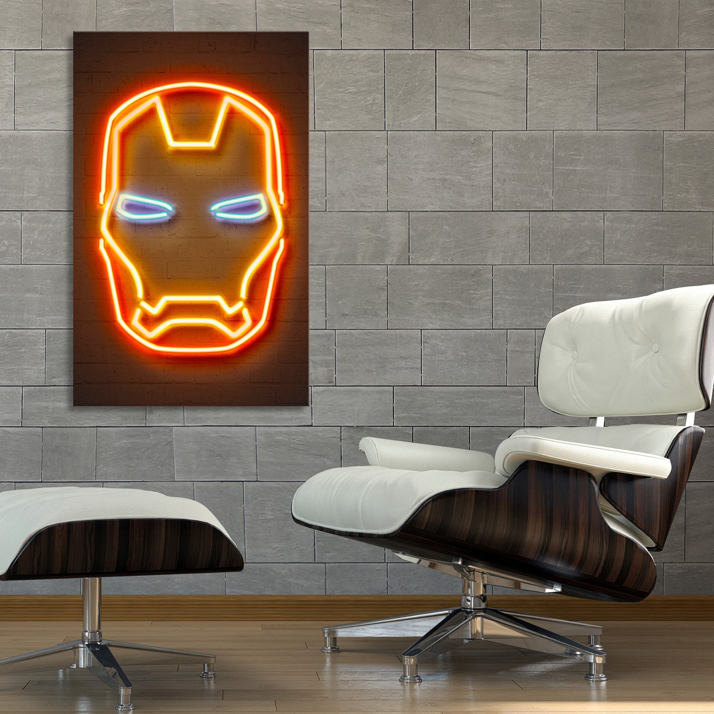 Ironman Fine Art Stretched Canvas