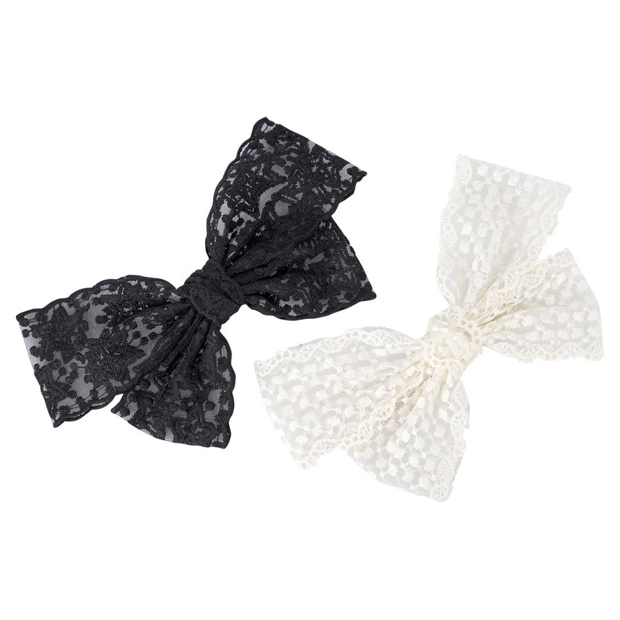 CLASSIC DOUBLE LACE BOW