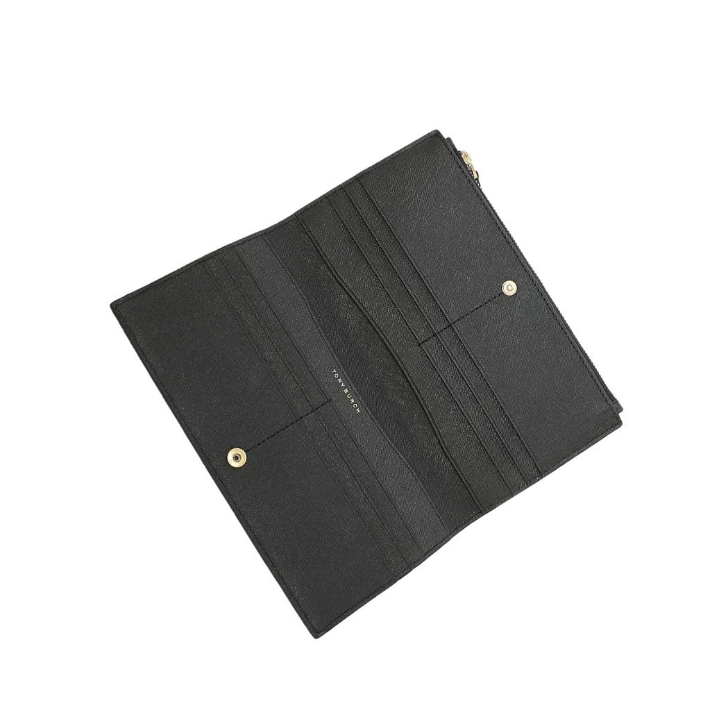 Tory Burch Black Emerson Slim Envelope