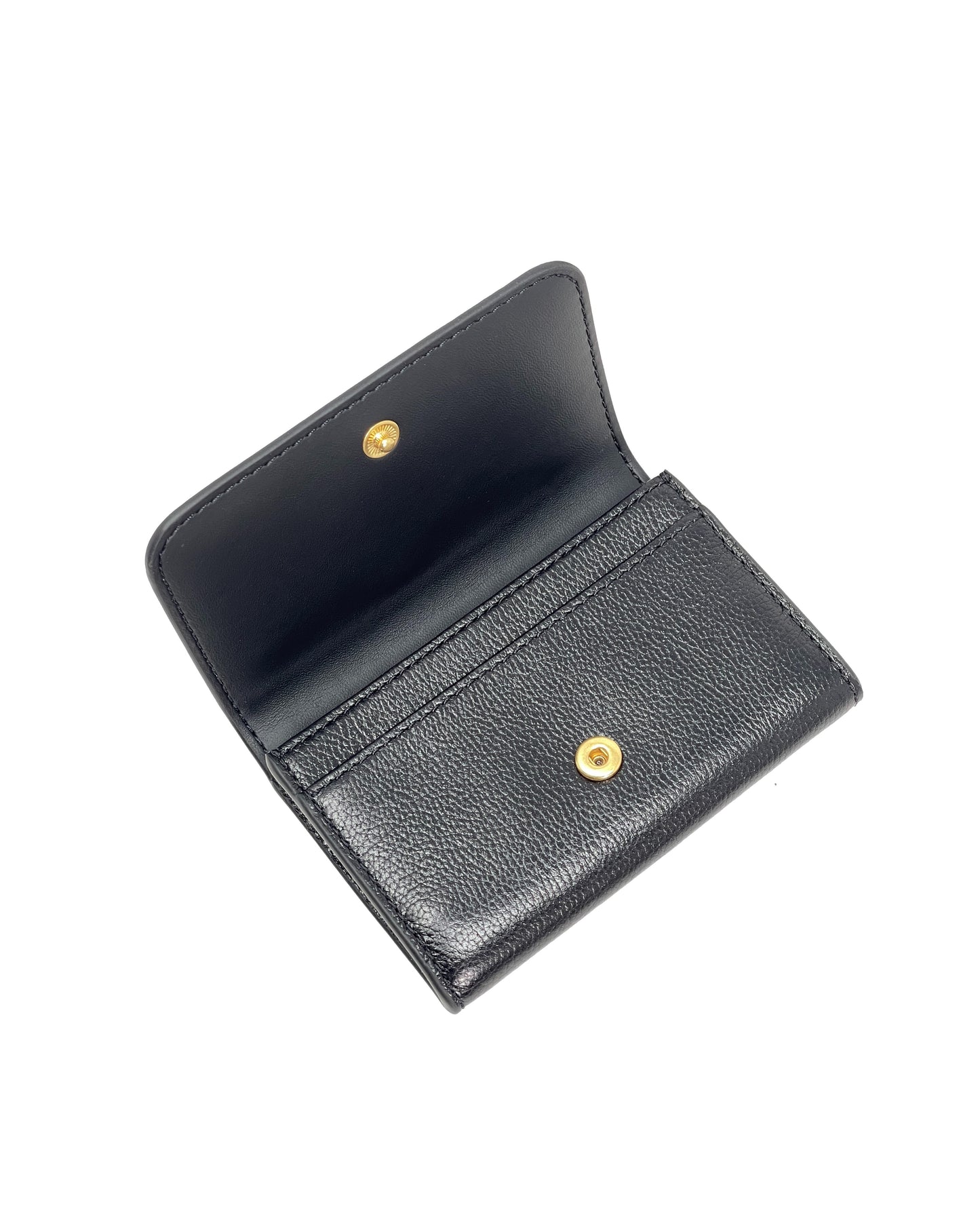 Tory Burch Black Willa Embellished Card Case