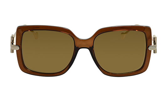 Salvatore Ferragamo Women Brown Sunglasses SF_913S_210_55mm