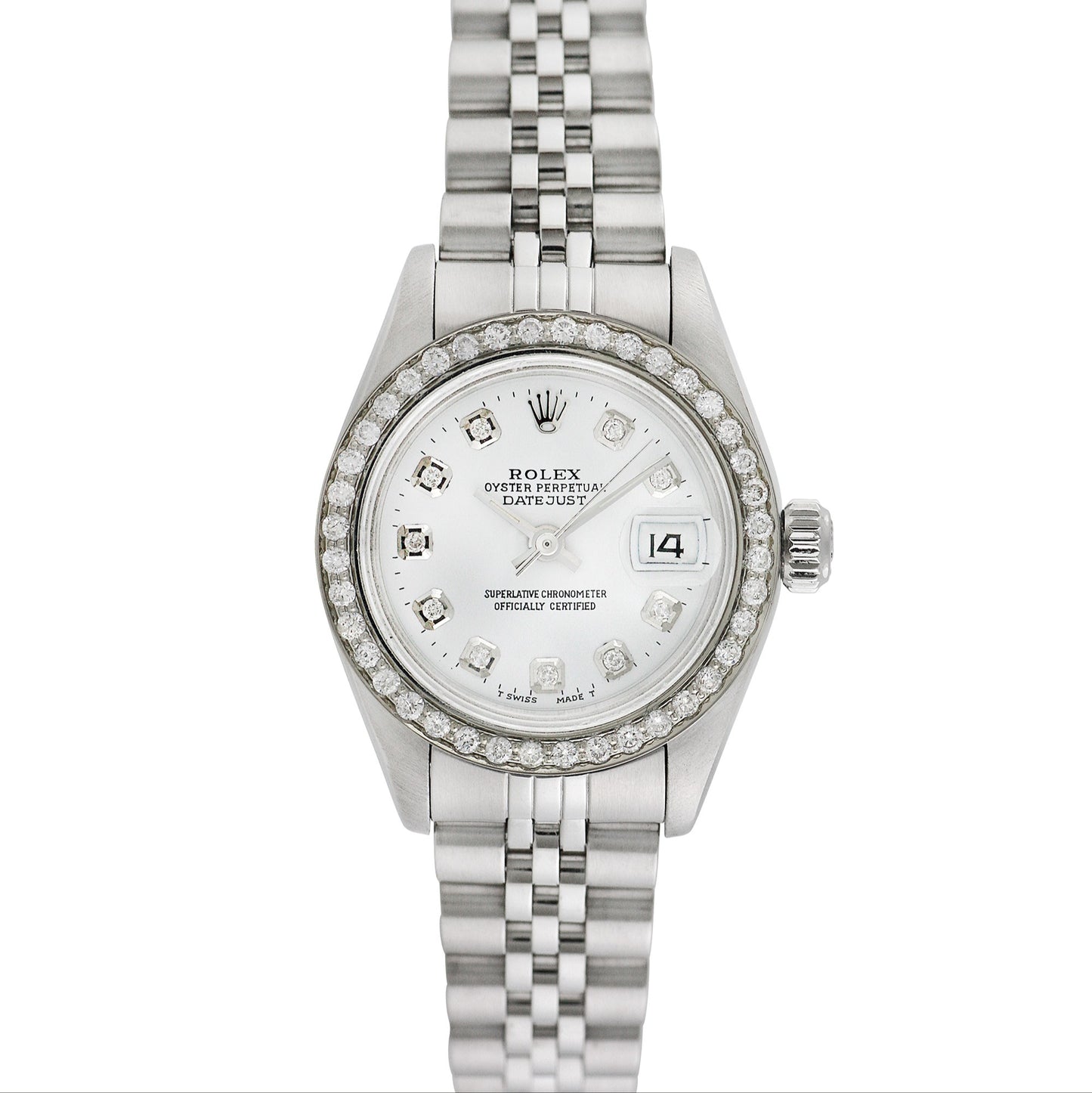 Pre-owned Rolex Ladies Stainless Steel Datejust #59