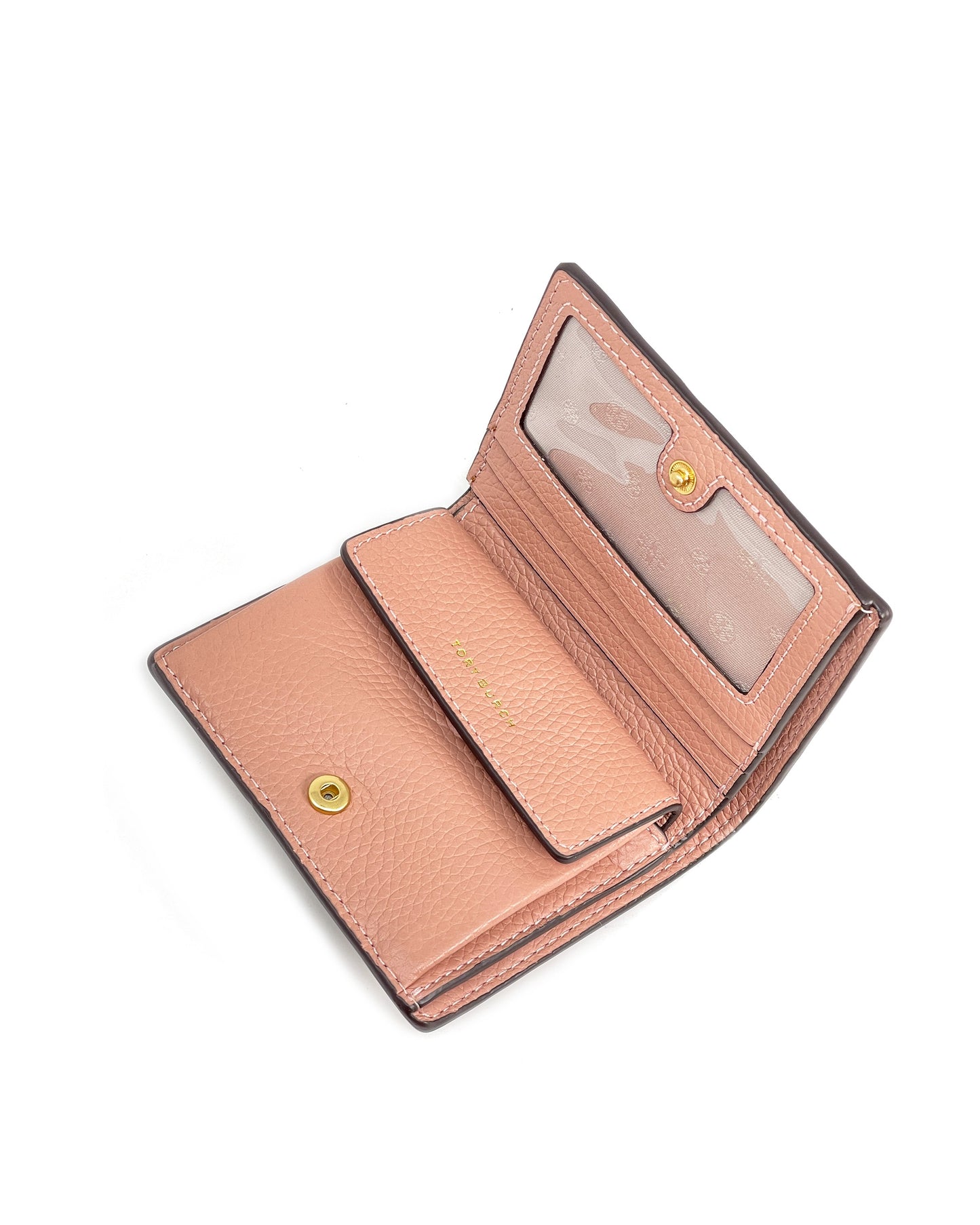 Tory Burch Cortado / Pink Moon Blake Colorblock Mini Wallet