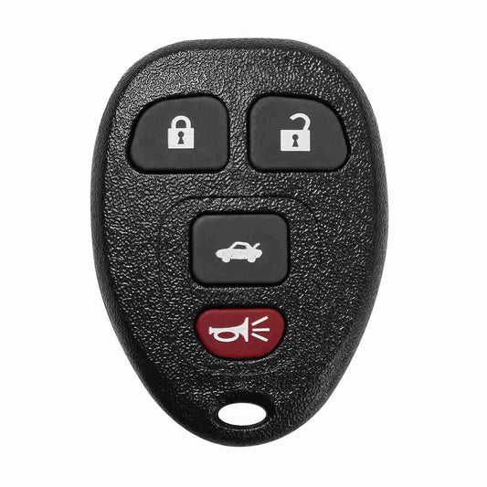 title:2 Keyless Entry Car Key Remote Key Fob Case Button Pad Replacement for 2009-2012 Chevrolet Malibu KOBGT04A;color:Black