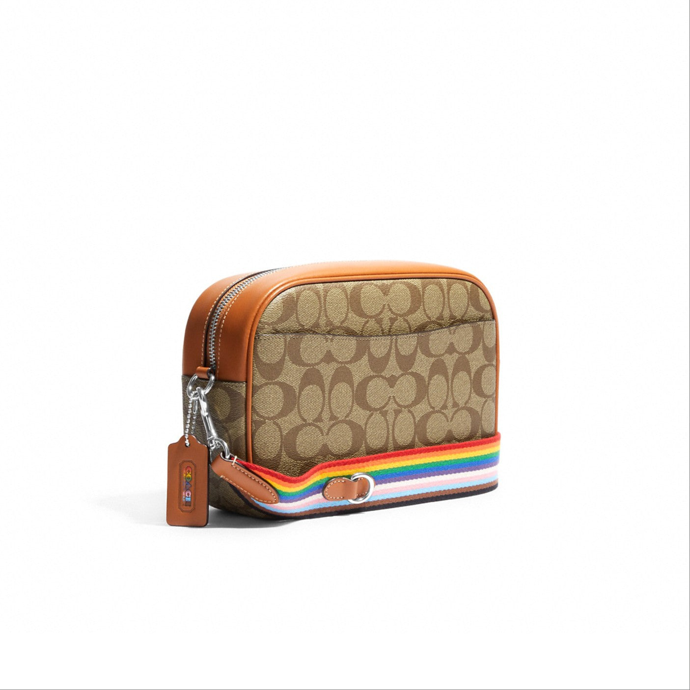 Coach Jamie Camera Bag In Signature Canvas With Patches