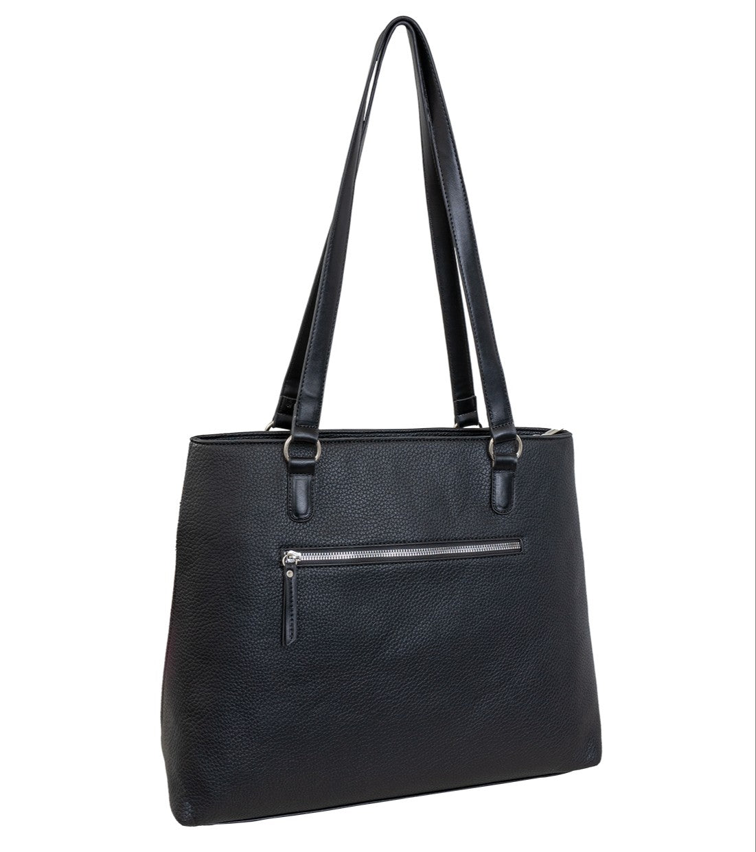 Ellen Tracy Workbook Tote with Decorative Resin Chain