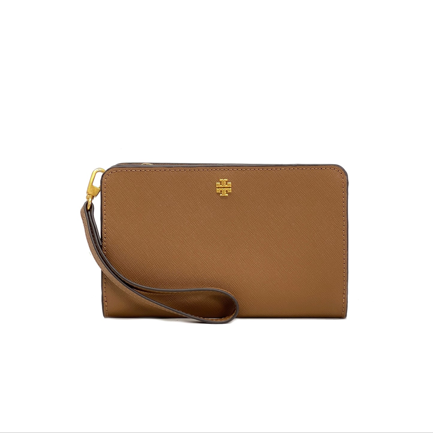 title:Tory Burch Moose Emerson Wristlet Pouch;color:Moose