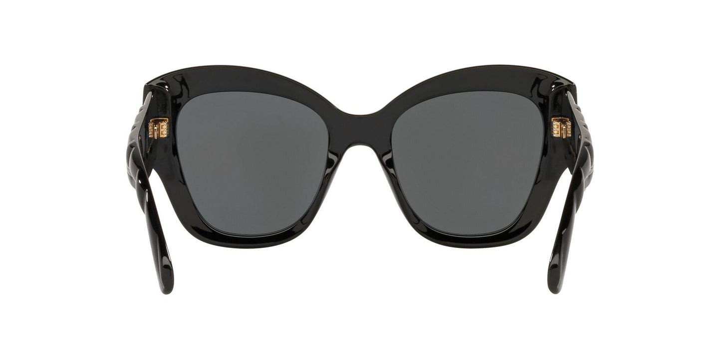 Gucci Cat-Eye Sunglasses Black/Grey 53mm