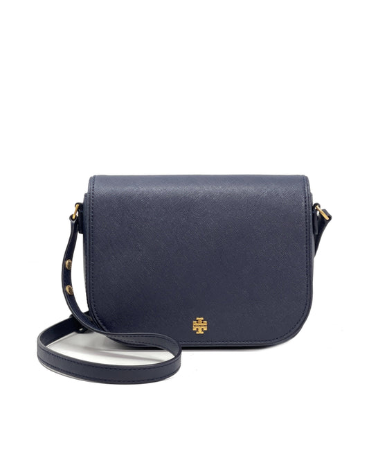 title:Tory Burch Tory Navy Emerson Crossbody;color:Tory Navy