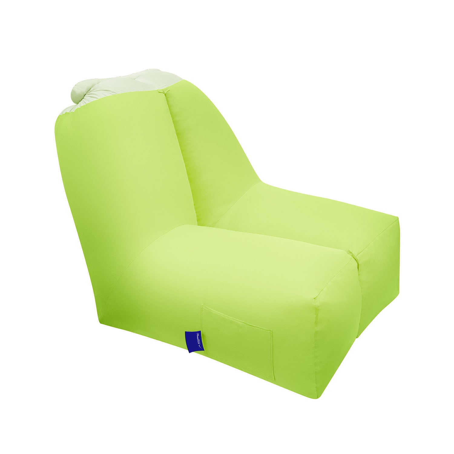 title:Inflatable Lounger Air Sofa Chair Couch w/ Portable Organizing Bag Waterproof Anti-Leaking for Backyard Lakeside Beach Traveling Camping Picnics;color:Green