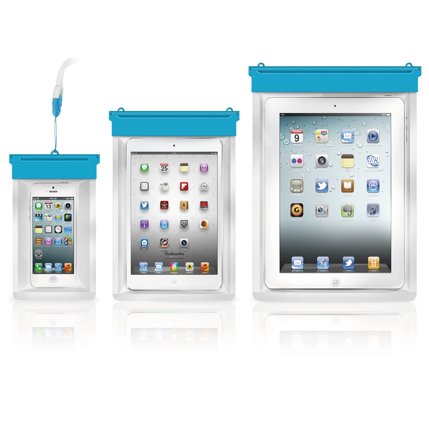 title:Water Proof Case for Tablet;color:Blue