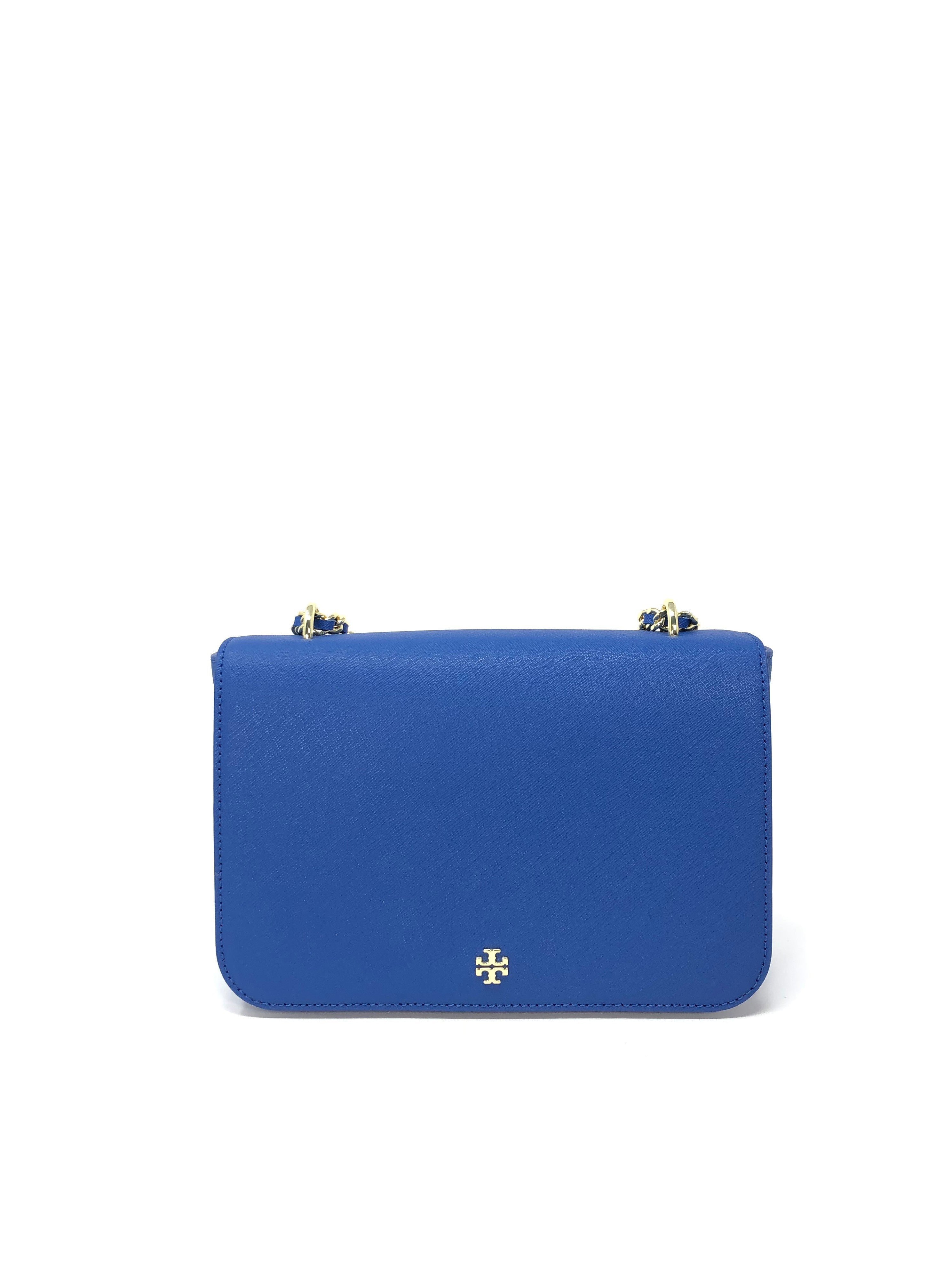 Buy Tory Burch T Monogram Tote Bag | Navy Blue Color Women | AJIO LUXE