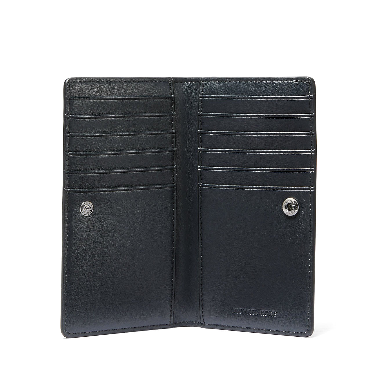 title:Michael Kors Men's Cooper Large Logo Bi-Fold Card Case;color:Admiral Blue