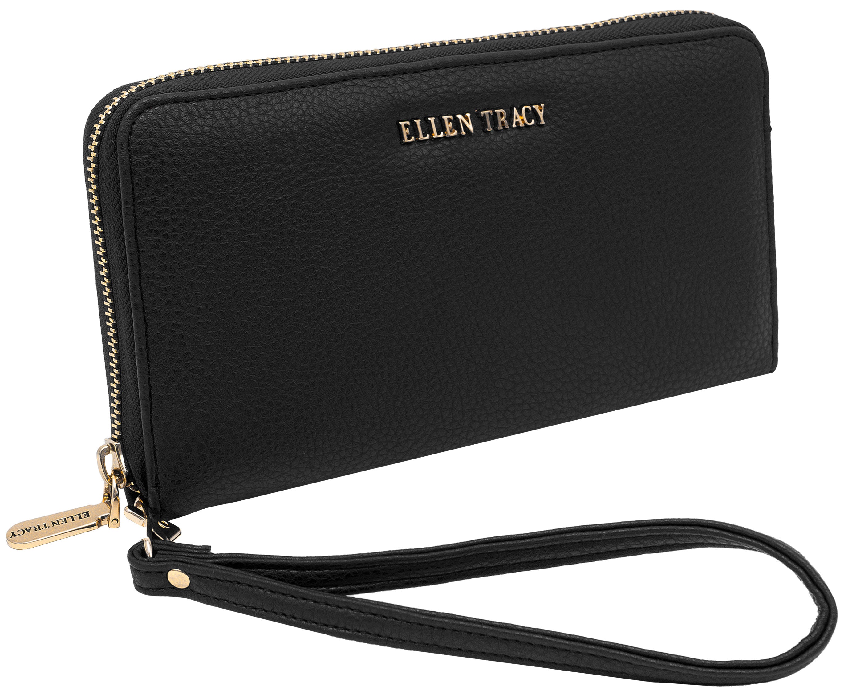 title:Ellen Tracy Black Bag Style # Etslg1071-001;color:Black