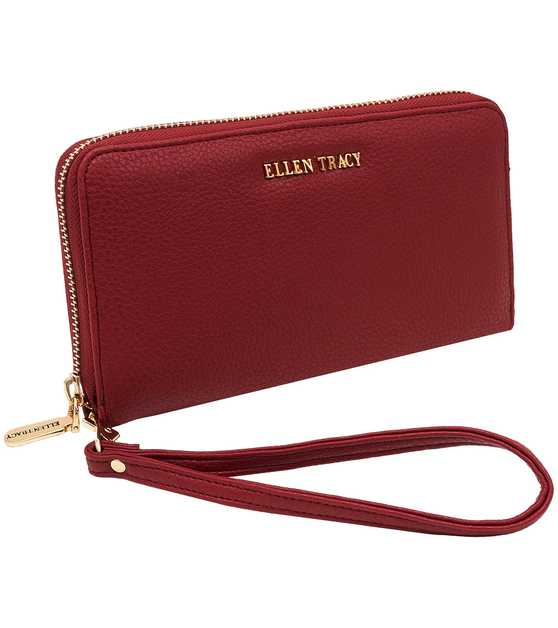 title:Ellen Tracy Dark Red Bag Style # Etslg1071-022;color:Dark Red