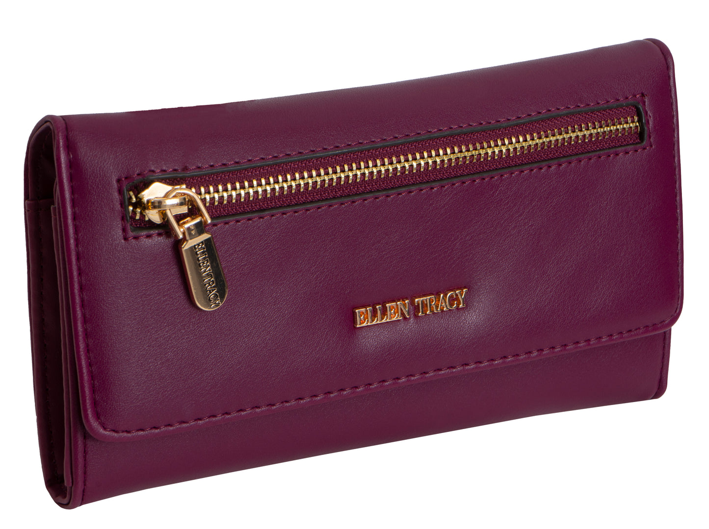 title:Ellen Tracy Raspberry Bag Style # Etslg1180-234-R;color:Raspberry