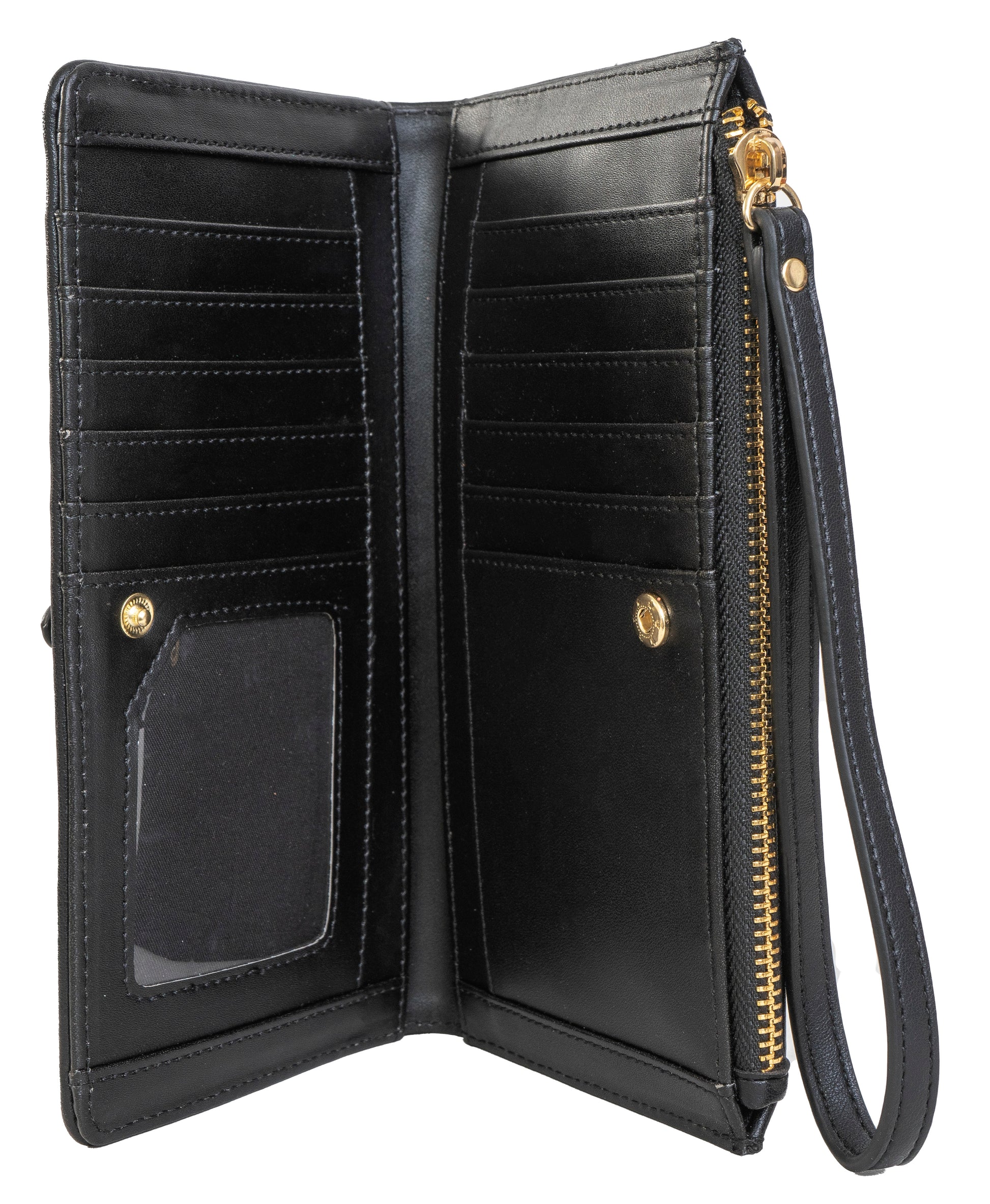 title:Ellen Tracy Black Bag Style # Etslg1394-001-B;color:Black