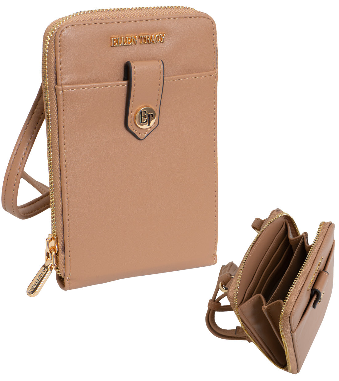 title:Ellen Tracy Beige Bag Style # Etslg1405-002-N;color:Beige