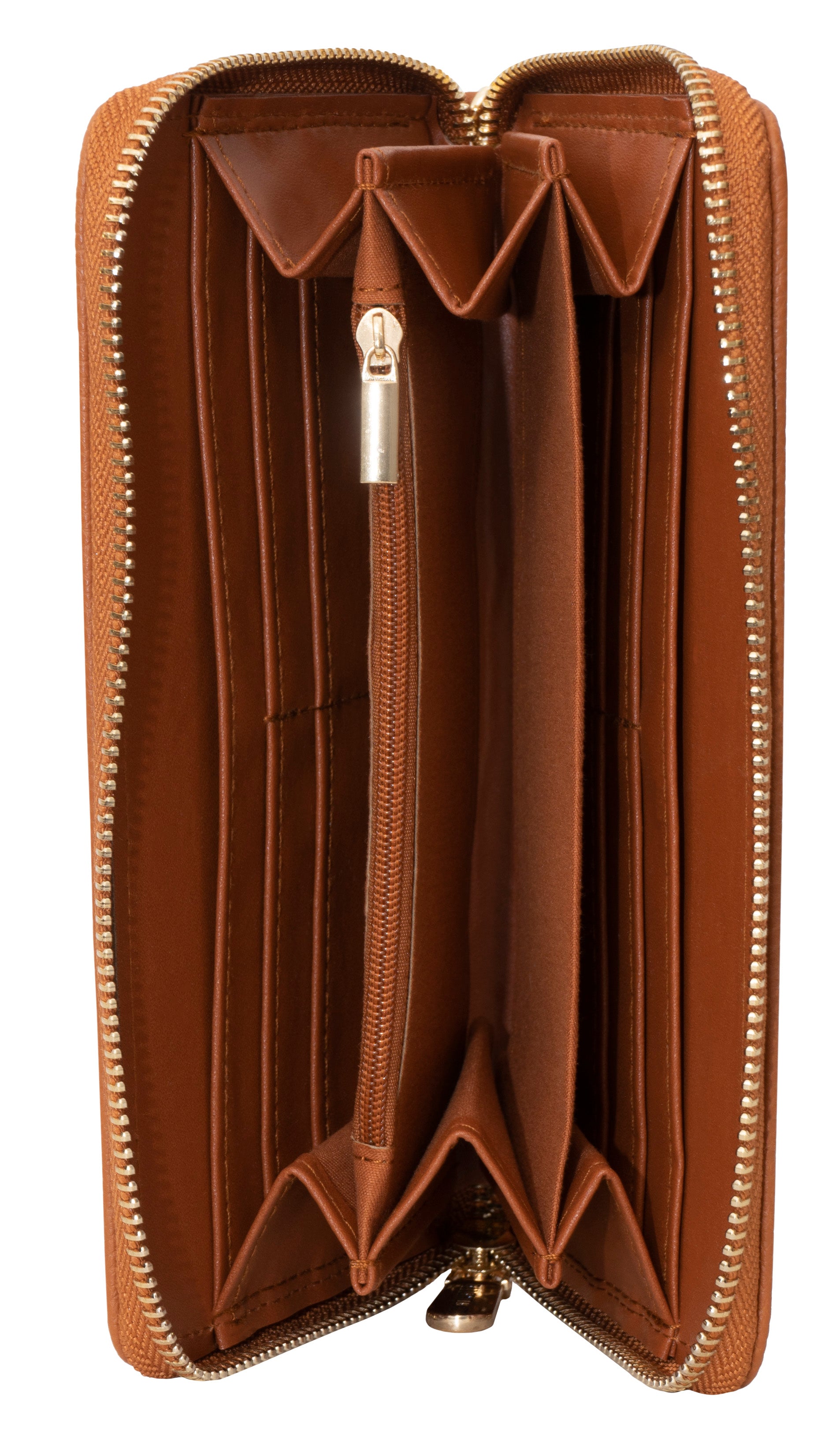 title:Ellen Tracy Cognac Bag Style # Etslg1406-006-C;color:Cognac