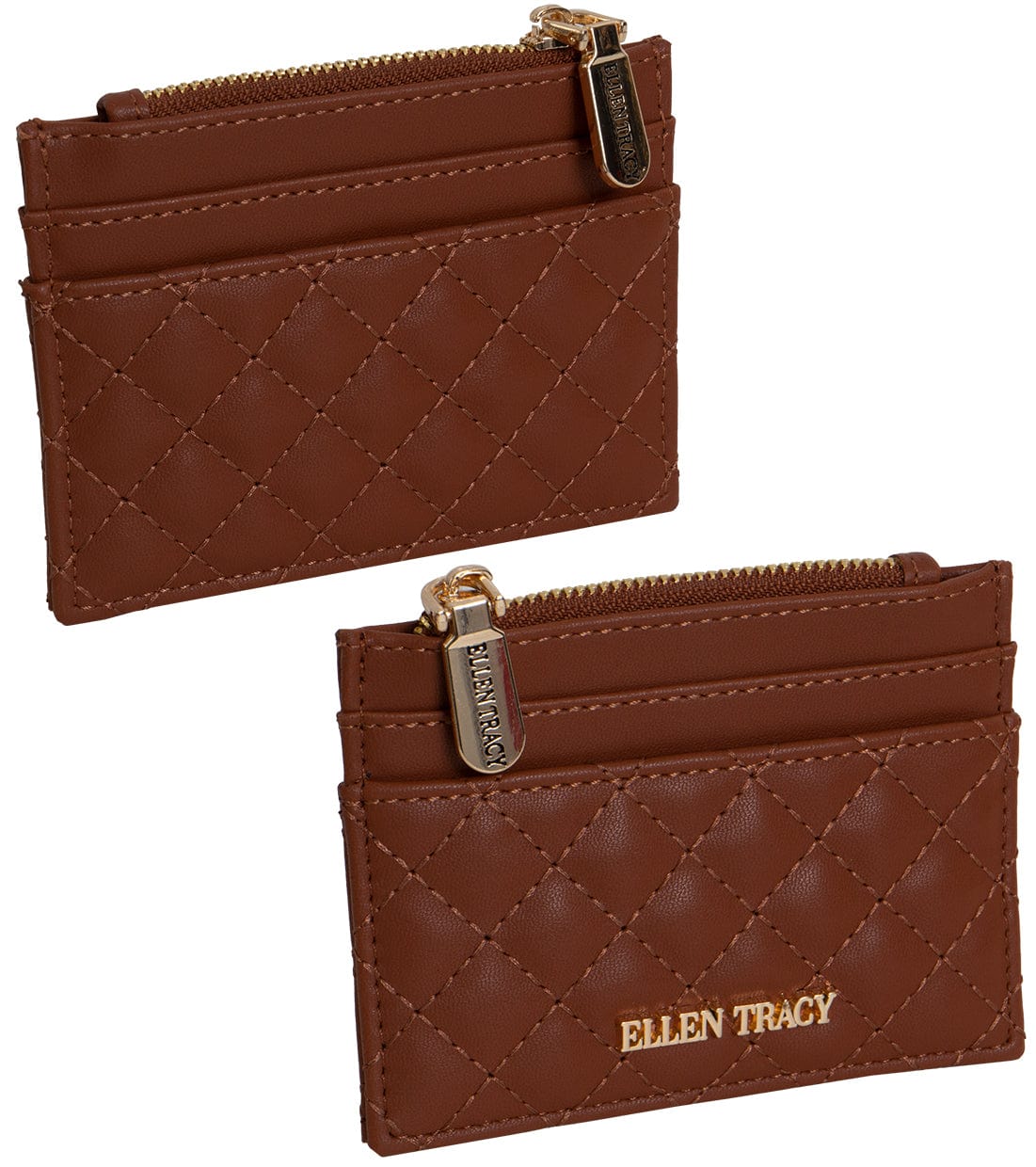 Ellen Tracy Quilted ID Card Case