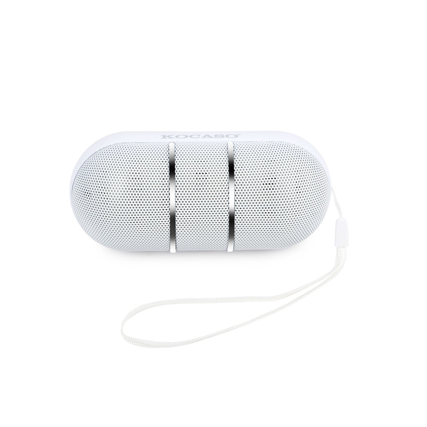 title:Fresh Fab Finds Ultra-Portable Rainbow LED Wireless Speaker;color:White