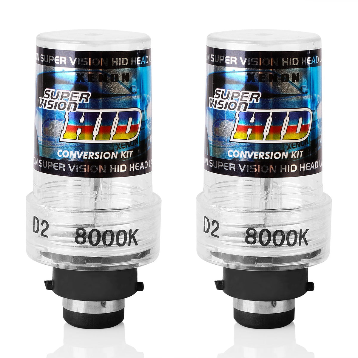 2PCS D2C/D2S HID Xenon Light Bulbs 35W 8000K 3500LM Headlight Replacem ...