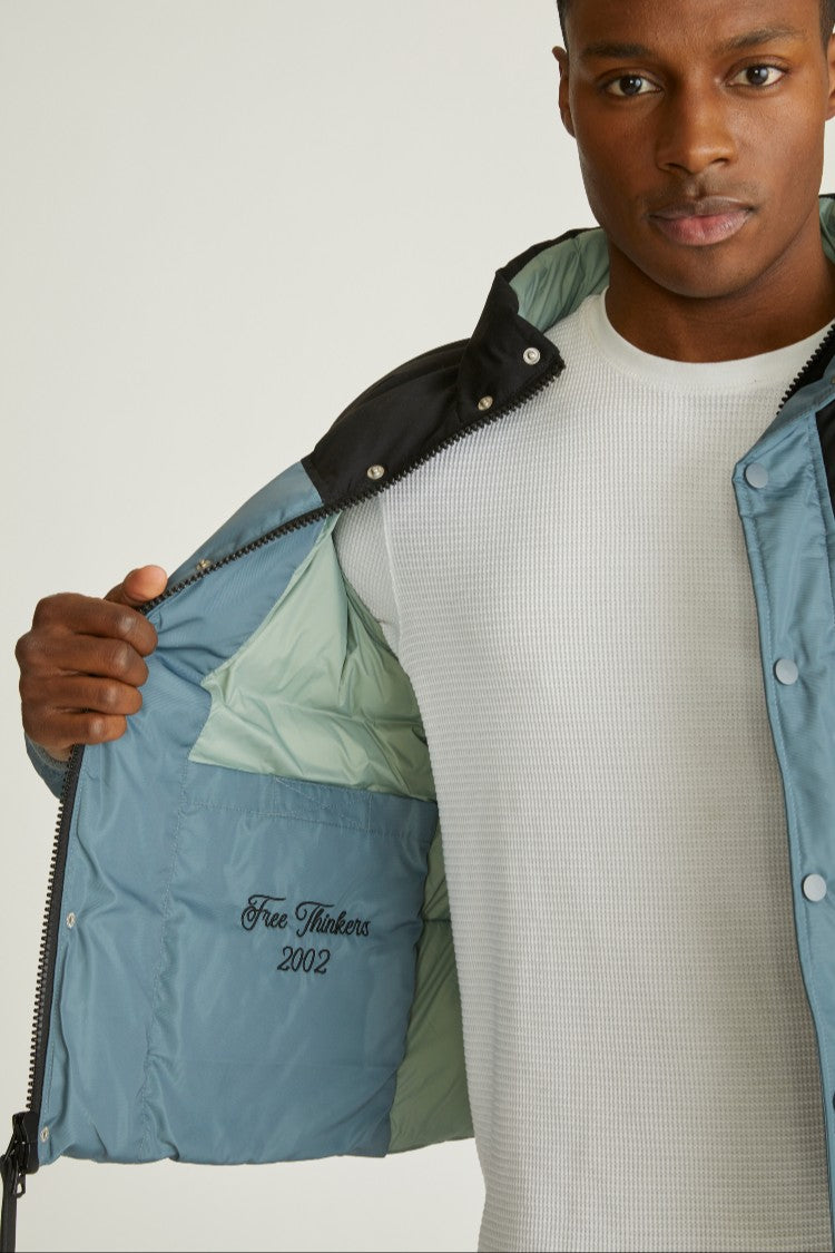 Hudson Jeans Men's Logo Puffer