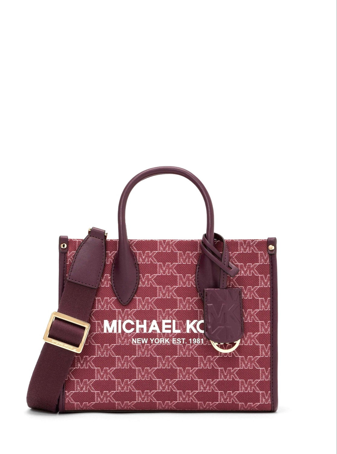 Michael Kors Mirella Small Logo Jacquard Crossbody Bag - Ruumur