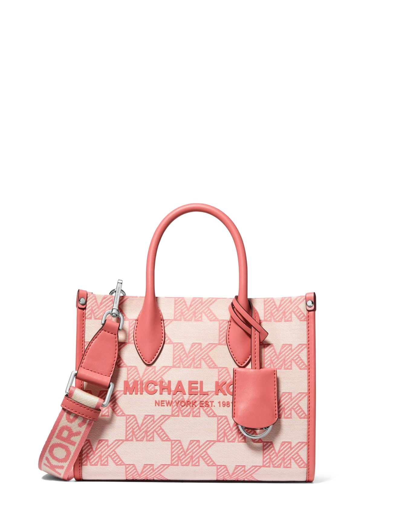 Michael Kors Mirella Small Logo Jacquard Crossbody Bag - Ruumur