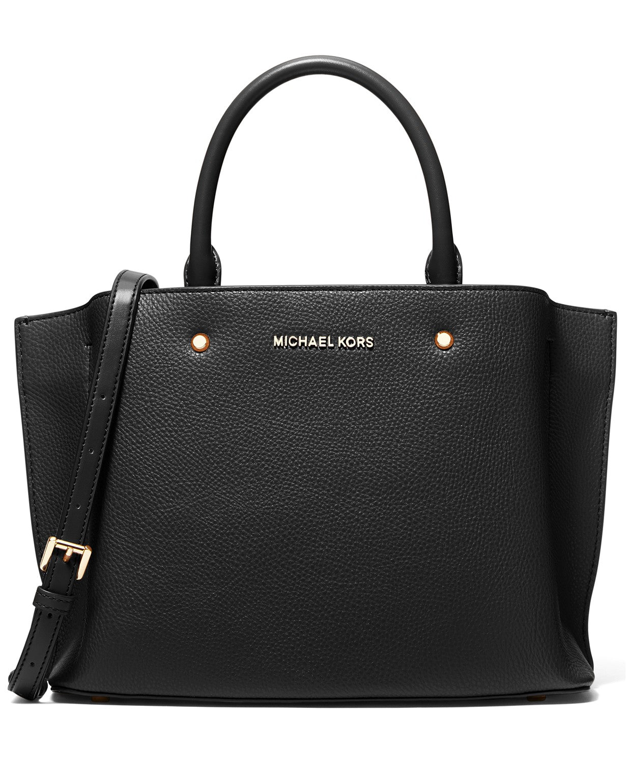 title:Michael Kors Women's Black Arielle Medium Satchel;color:Black