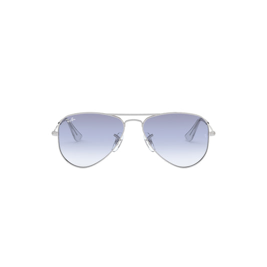 Ray-Ban Junior Unisex Polished Silver Sunglasses RJ_9506S_212/19_52mm