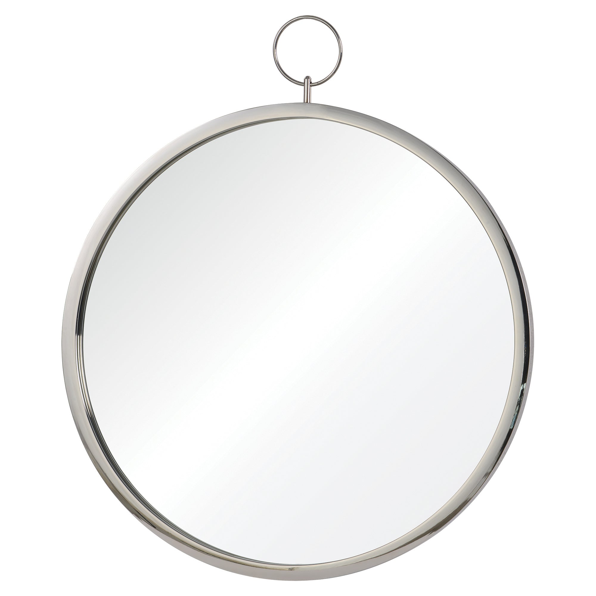 title:Porto Mirror - Dia 24. 30H W/Ring;color:Chrome