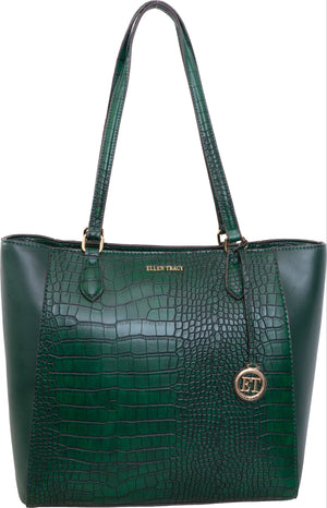 title:Ellen Tracy Green Bag Style # Eth1436-004;color:Green