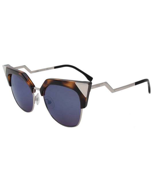 title:Fendi Iridia Cat Eye Sunglasses FF0149S TLV XT 54;color:Bronze