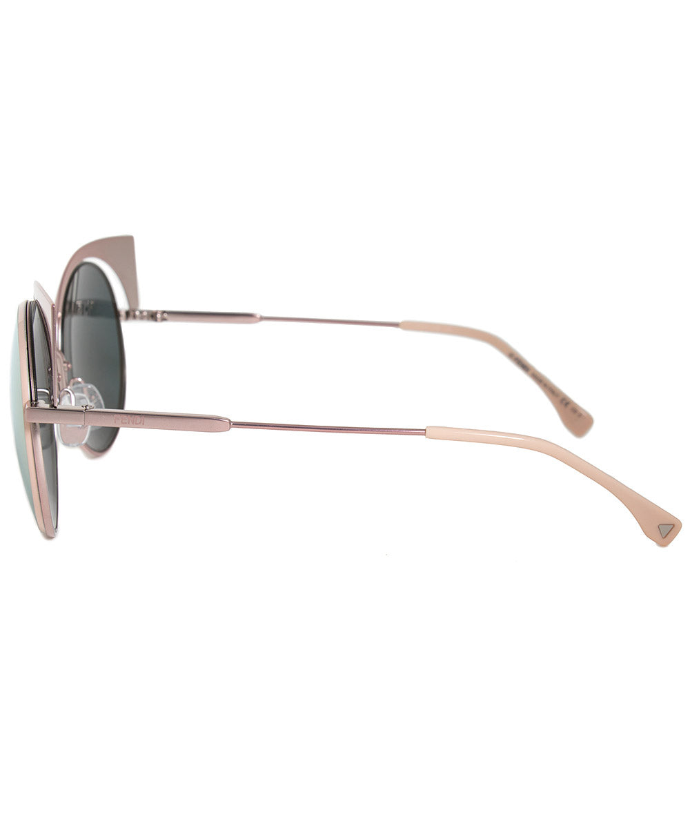 title:Fendi Eyeshine Cat Eye Sunglasses FF0177S Z5D 0J 53;color:Pink