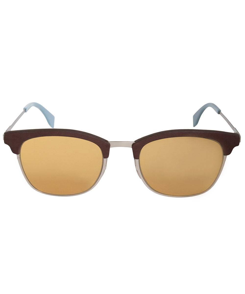 title:Fendi Square Sunglasses FF0228S 4ES 70 50;color:Brown