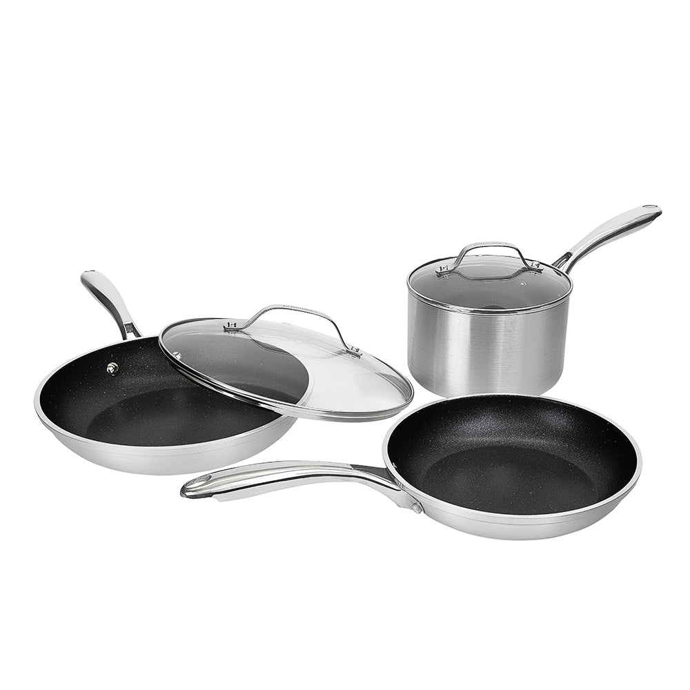 Granitestone Fundamental 5 Piece Essentials Cookware Set