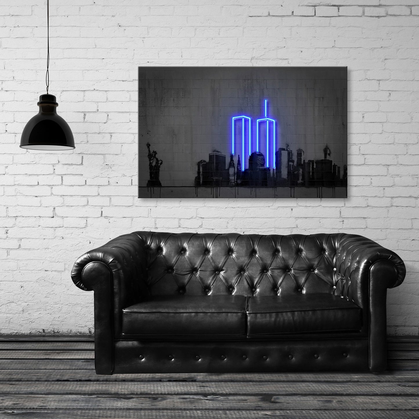 New York Fine Art Stretched Canvas