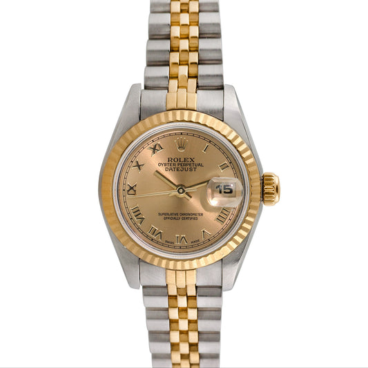 Pre-owned Rolex Ladies Two-tone Datejust, item #11