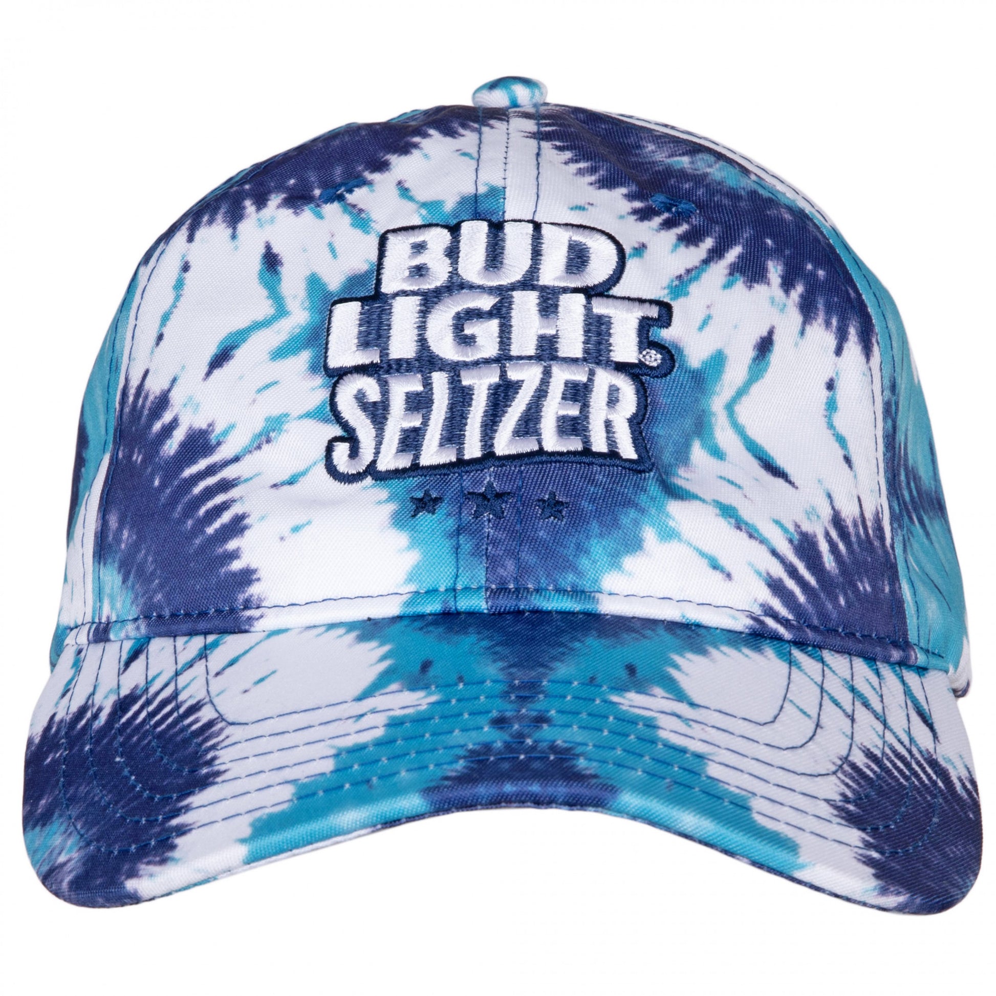 title:Bud Light Seltzer Tie Dye Dad Hat;color:Blue