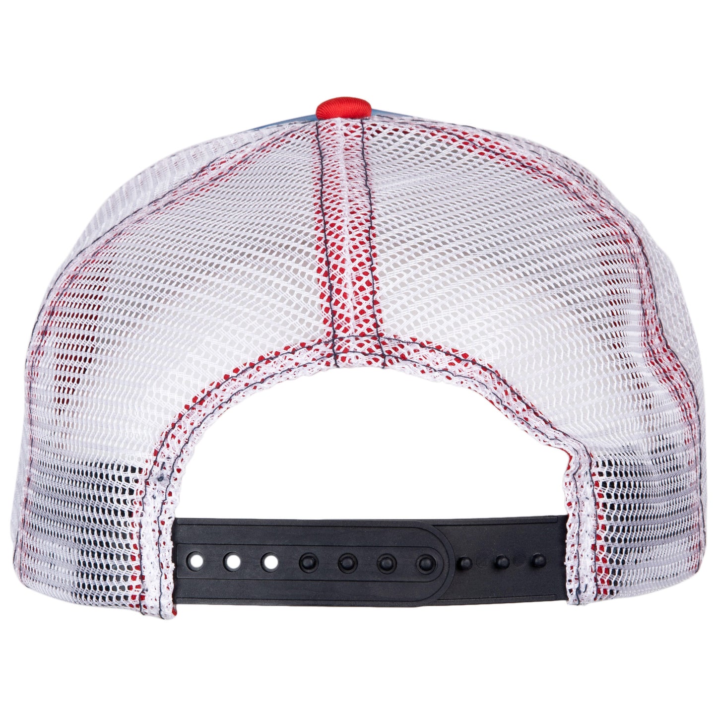 title:Budweiser Eagle Mesh Back Snapback Trucker Hat;color:Red