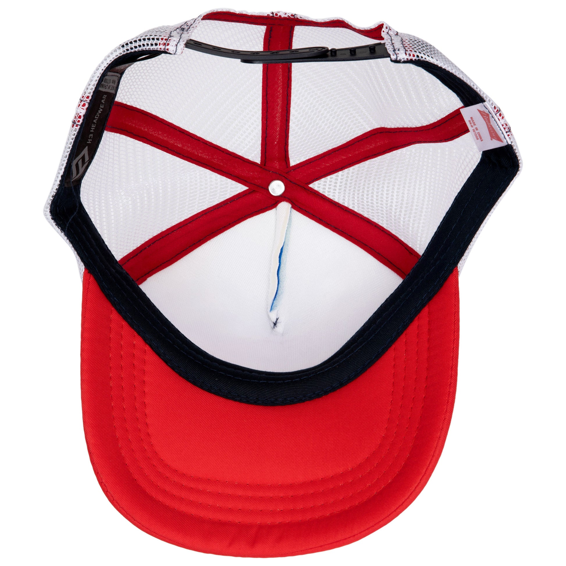 title:Budweiser Eagle Mesh Back Snapback Trucker Hat;color:Red